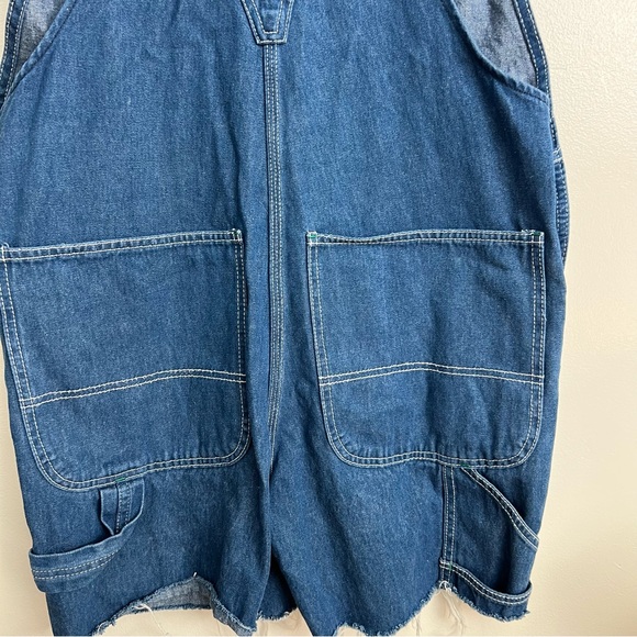 Liberty Denim Cut Off Shorts Overalls size 32 - Picture 12 of 12